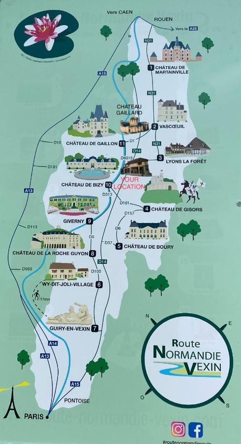 Vila La Nebuleuse Notre-Dame-de-l'Isle Exteriér fotografie